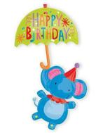 Folieballon circus olifant multiballoon, Hobby en Vrije tijd, Feestartikelen, Ophalen of Verzenden, Nieuw