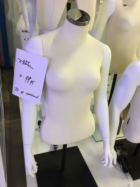 *TIP*  dames buste met armen op poot A-kwaliteit, Zakelijke goederen, Kantoor en Winkelinrichting | Winkel en Inventaris, Ophalen of Verzenden