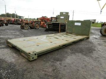 Container plateau beschikbaar voor biedingen