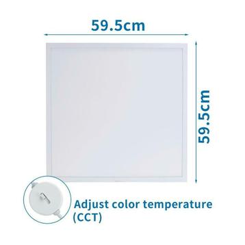 LED Paneel - 60x60 - UGR<19 - 32W - 3840 Lumen - CCT - 5 Ja