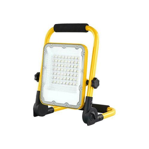 AANBIEDING LED Bouwlamp 30W op Accu IP65 Daglicht wit Euro, Doe-het-zelf en Bouw, Bouwverlichting, Lamp met armatuur, Nieuw, Minder dan 50 watt