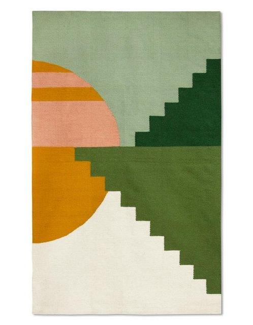 Nilo Kilim - Kelim - 200 cm - 130 cm - Tapis kilim fait main, Antiek en Kunst, Kunst | Designobjecten