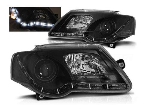 Koplampen LED DRL Black geschikt voor VW Passat B6 3C, Autos : Pièces & Accessoires, Éclairage, Envoi