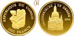 1500 Francs 1,24 Gramm Feingoud 2004 Kongo: goud, Verzenden