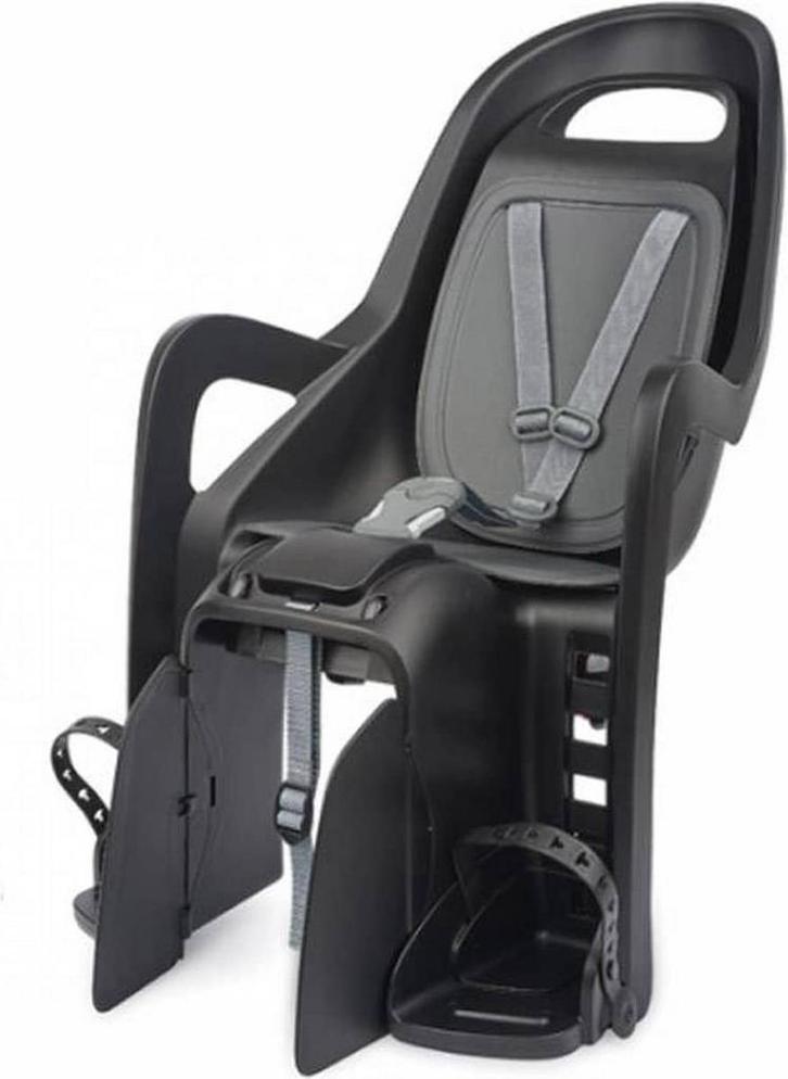 Polisport Groovy CFS Fietsstoeltje Achter - Zwart/Grijs, Caravans en Kamperen, Kampeermeubelen, Nieuw, Verzenden