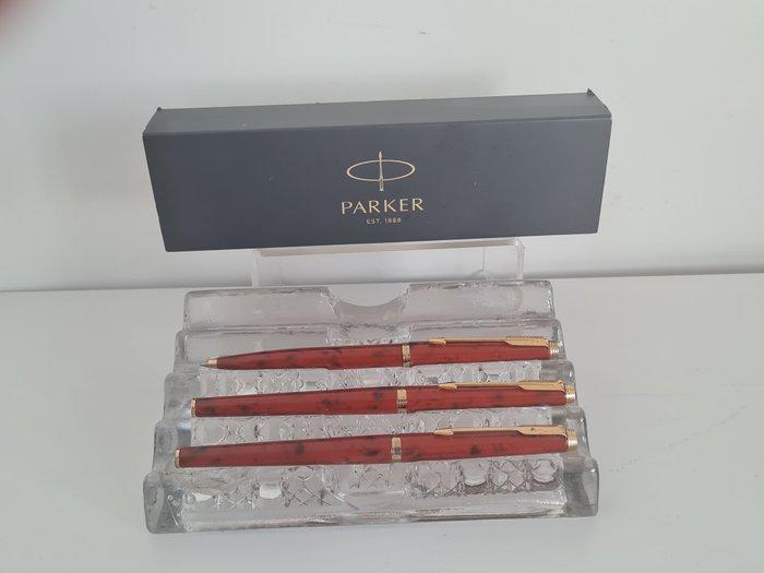 Parker - 180 LAQUE Jaspe (stylo à plume, roller et stylo à, Verzamelen, Pennenverzamelingen