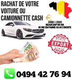 N1 DU RACHAT AUTOMOBILE DANS TOUTE LA BELGIQUE 0494 42 76 94, Autos : Divers, Rachat de véhicules