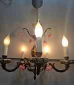 Capodimonte - Lampe - Laiton, Porcelaine, Verre - Lustre, Antiek en Kunst