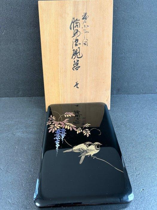 Doos - Prachtige Wajima-lakken Suzuribako (schrijfdoos) van, Antiquités & Art, Antiquités | Autres Antiquités