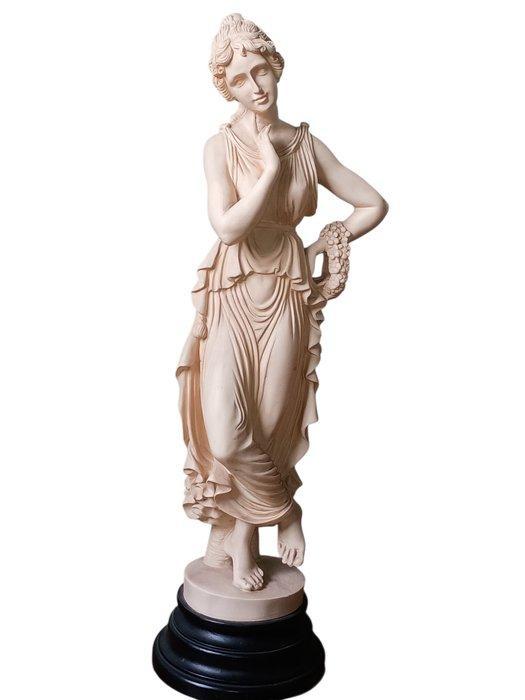 Figuur - Persephone godin van de onderwereld lente gouden, Antiek en Kunst, Curiosa en Brocante