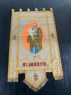 Banier - Bannière de Procession - Saint Joseph - België, Antiek en Kunst