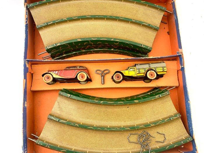 TippCo - Blikken speelgoed - By-Pass Traffic - Wind Up Tin, Antiek en Kunst, Antiek | Speelgoed