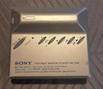 Sony - MZ-E60 Lecteur portable de MiniDiscs