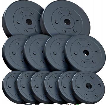Halterschijven - Halter gewichten - Halterset - 30 kg - Phys beschikbaar voor biedingen