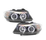 PHARES BMW E90 91 05-08 ANGEL EYES FOND NOIR, Verzenden, Nieuw