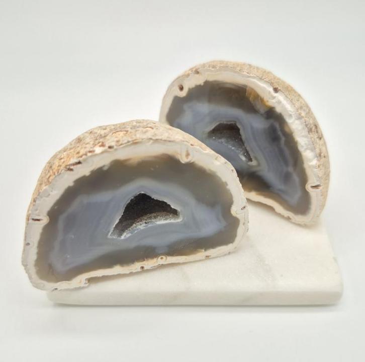 Agaat Geode (zie filmpje), Handtassen en Accessoires, Edelstenen, Ophalen of Verzenden