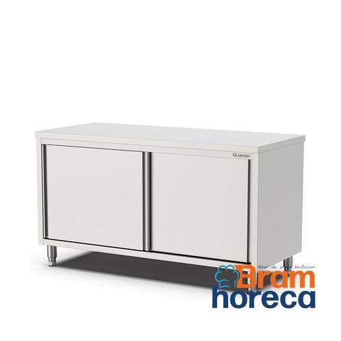 RVS werktafel met schuifdeuren | 160x70x90 cm, Doe-het-zelf en Bouw, Ventilatie en Afzuiging, Verzenden