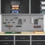 vidaXL Gereedschapswand 3 pcs Grijs 150 x 1 x 60 cm, Verzenden, Nieuw