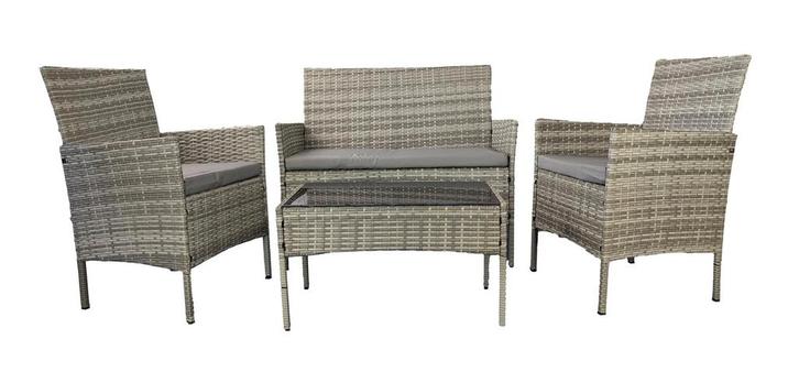 MaxxGarden Rattan loungeset Jamaica - Design wicker tuins..., Tuin en Terras, Tuinsets en Loungesets, Nieuw, Ophalen of Verzenden