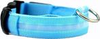 2dekans | Lichtgevende Halsband LED Maat XL 42 - 56 cm USB, Ophalen of Verzenden