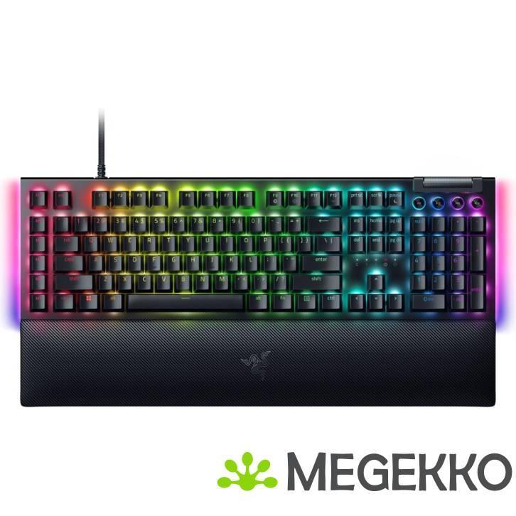 Razer BlackWidow V4 Zwart - Razer Yellow, Informatique & Logiciels, Claviers, Envoi