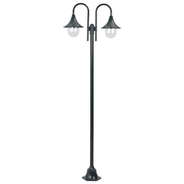 Donkergroene Tuinlampen 2x E27 | Tweede Kansje OP=OP, Tuin en Terras, Buitenverlichting, Waterbestendig, Netvoeding, 50 tot 250 watt