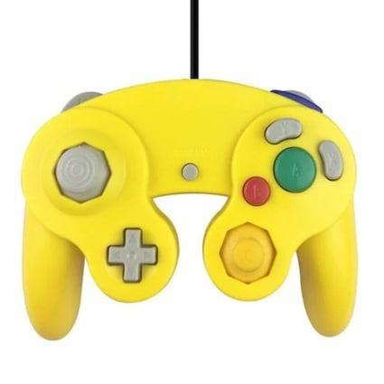Gamecube Controller Geel (Third Party) (Nieuw), Games en Spelcomputers, Spelcomputers | Nintendo Consoles | Accessoires, Nieuw