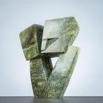 C.Makare - Figure - Geometric faces - Kissing faces -, Antiek en Kunst