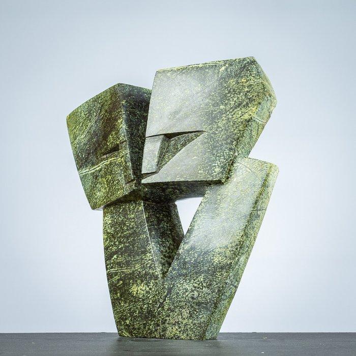 C.Makare - Figure - Geometric faces - Kissing faces -, Antiek en Kunst, Kunst | Designobjecten