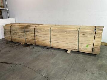 Veiling - 16x Vuren balk 480x12,5x6,5 cm, Doe-het-zelf en Bouw, Nieuw