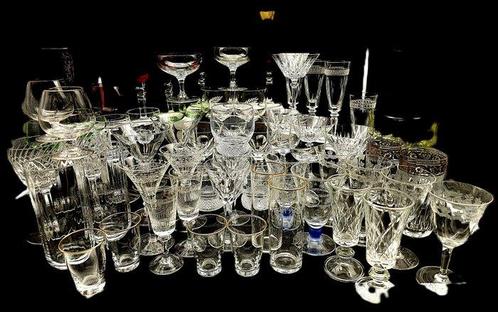 Varie marche - Service de boisson (69) - Cristal, Antiek en Kunst, Antiek | Meubels | Tafels