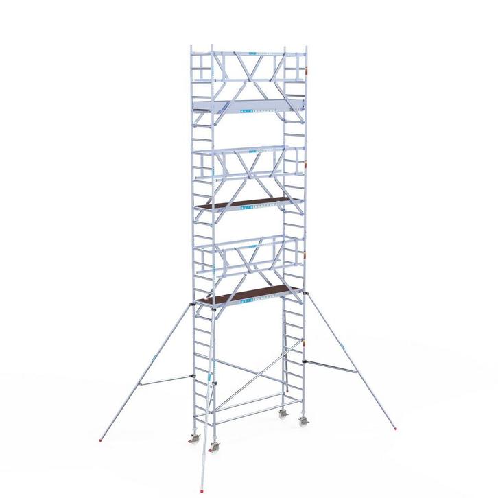 Rolsteiger Professional 75x250 9,2m werkhoogte vrijstaand, Doe-het-zelf en Bouw, Steigers, Rolsteiger of Kamersteiger, Nieuw, 5 meter of hoger