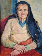 Yuri Yevdokimovich Balikov (Kiyv 1924-) - mama /, Antiek en Kunst, Kunst | Schilderijen | Klassiek