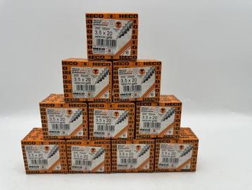 Veiling -  Heco schroeven 2000 stuks 3,5x20mm (PZD) verzinkt beschikbaar voor biedingen