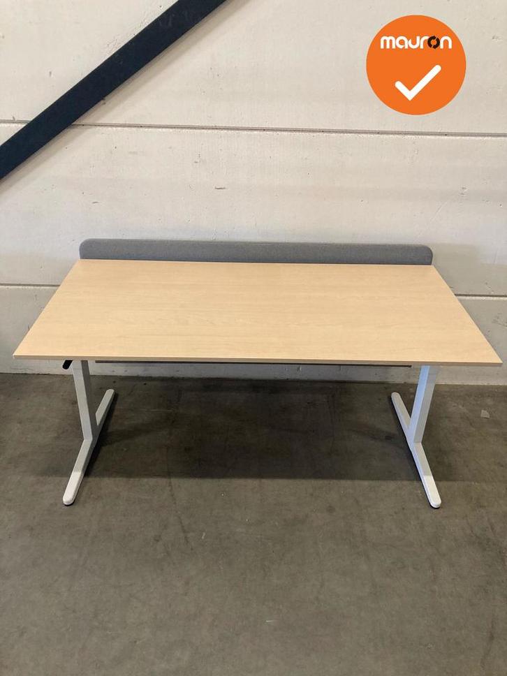 Ahrend Balance slingerverstelbaar bureau - 160x80 - met wit, Zakelijke goederen, Kantoor en Winkelinrichting | Kantoormeubilair en Inrichting