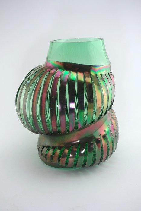 Vanessa Mitrani - Vase -  TORNADO  - Métal, Verre - Tornado, Antiek en Kunst, Kunst | Designobjecten