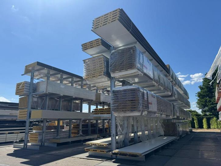 Sandwich dakpanelen 30 en 40mm | va. € 18,- p/m2, Doe-het-zelf en Bouw, Platen en Panelen, Nieuw, 20 tot 50 mm, Overige materialen