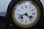 Schoorsteenklok/mantelklok - Antiek Steengoed - 1850-1900, Antiquités & Art, Antiquités | Horloges