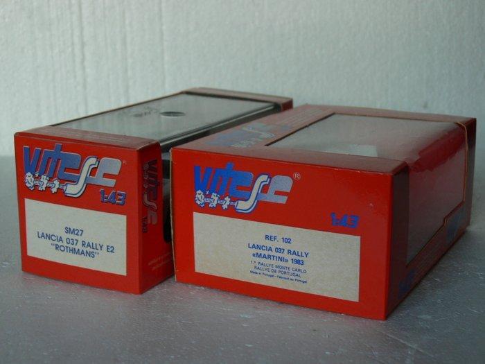 Vitesse 1:43 - Model sportwagen (2) - Lancia 037 Rally, Hobby en Vrije tijd, Modelauto's | 1:5 tot 1:12