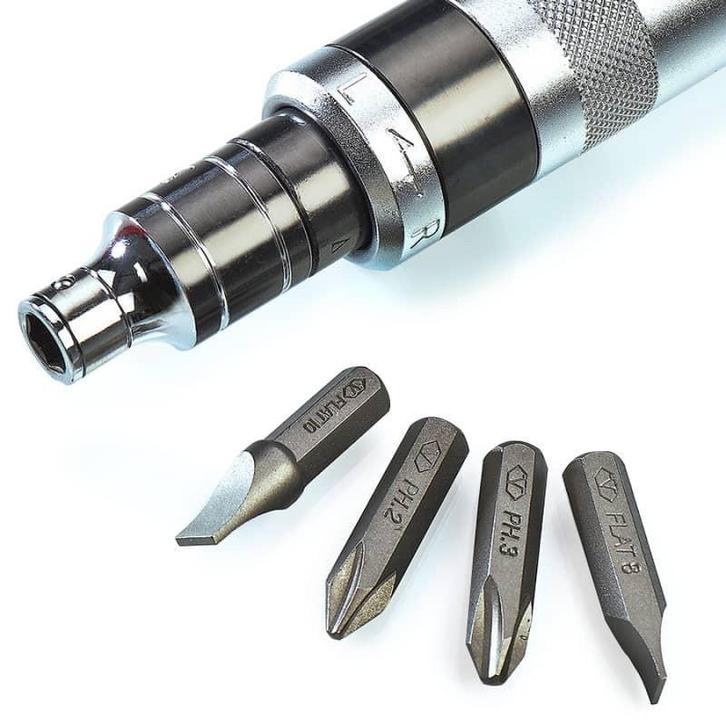 Smoos Slagschroevendraaier met bitset - Smoos, Doe-het-zelf en Bouw, Gereedschap | Handgereedschap, Ophalen of Verzenden