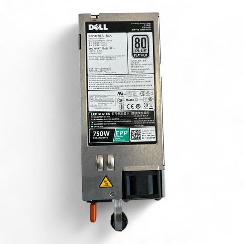 Dell 750W Power Supply 80 Plus Platinum voor 13de en 14de, Computers en Software, Interne voedingen, Refurbished, Verzenden