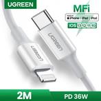 UGREEN MFi Lightning naar USB C / USB-C / USB Type C Male..., Informatique & Logiciels, Accumulateurs & Batteries, Verzenden