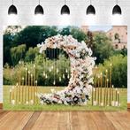 Backdrop Flowerwall polyester 300x200 cm, Hobby en Vrije tijd, Nieuw
