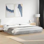 vidaXL Bedframe bewerkt hout betongrijs 180x200 cm, Huis en Inrichting, Slaapkamer | Bedden, Verzenden, Nieuw