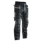 Jobman 2200 pantalon dartisan coton c50 noir, Nieuw
