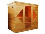 Sauna rechthoekig 206x153x204cm, Sport en Fitness, Nieuw