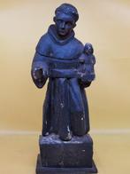 Beeld, Heiliger Antonius von Padua mit Jesuskind - 60 cm -, Antiek en Kunst