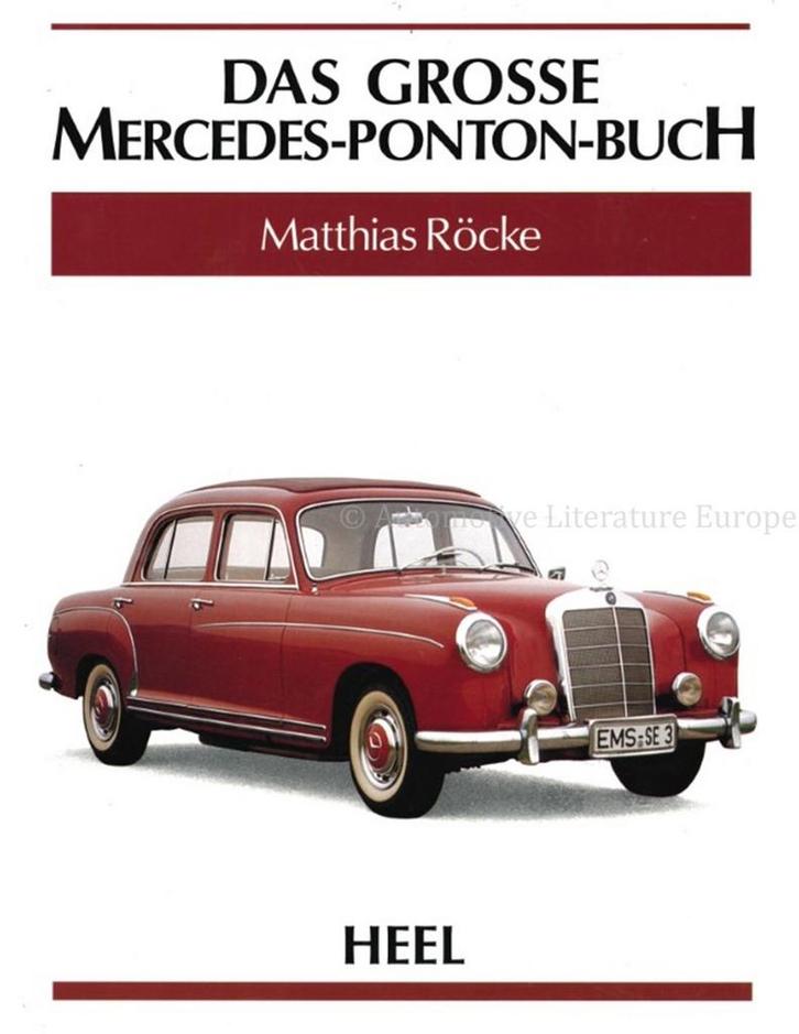 DAS GROSSE MERCEDES PONTON BUCH, Boeken, Auto's | Boeken, Ophalen of Verzenden