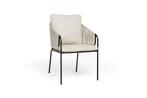 Suns Revello dining chair Fishbone weaving camel sand |