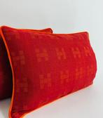 Hermès “ Toile à Bagage Corail “ - Kussen (2)